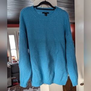 Forever 21 Blue Sweater, Size Large. Worn Once